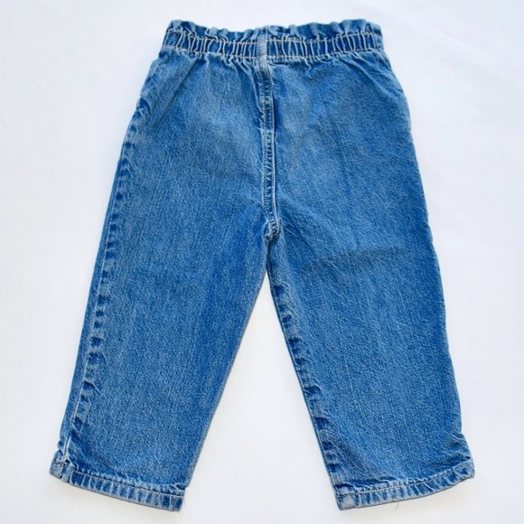 Girl's Moonbeams Embroidered Denim Jeans 18 Months - Picture 2 of 6